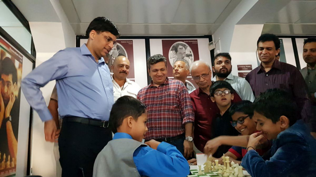 image of vishwanath anand chess academy