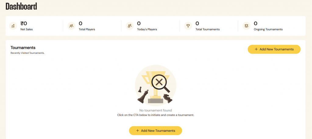 another image of a chess tournament management system