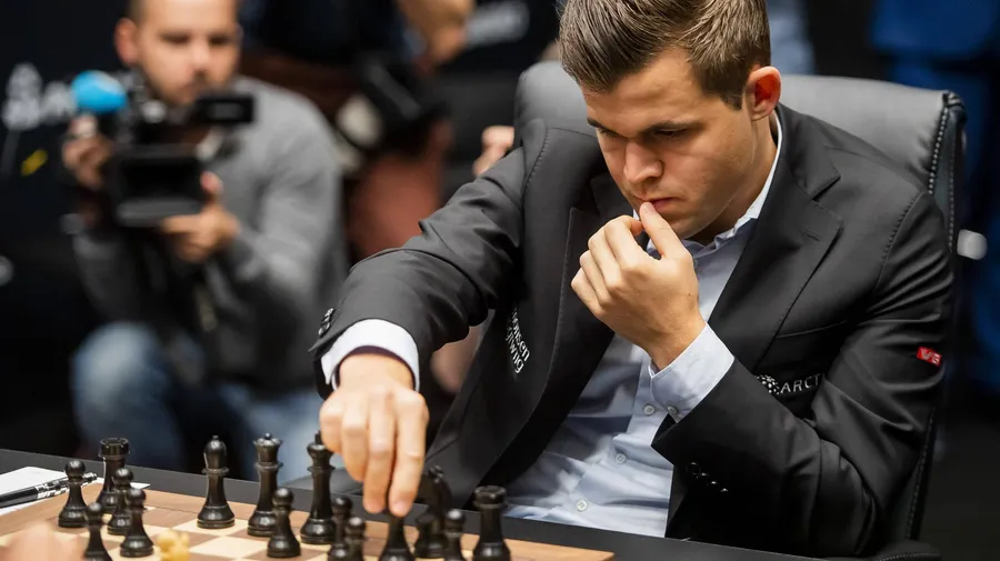 image of magnus carlsen, tata steel chess 2025 winner