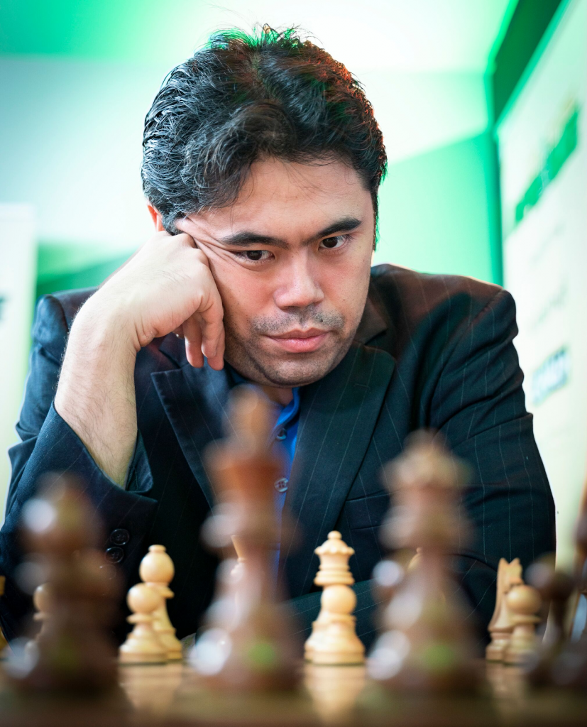 hikaru nakamura playing chess image