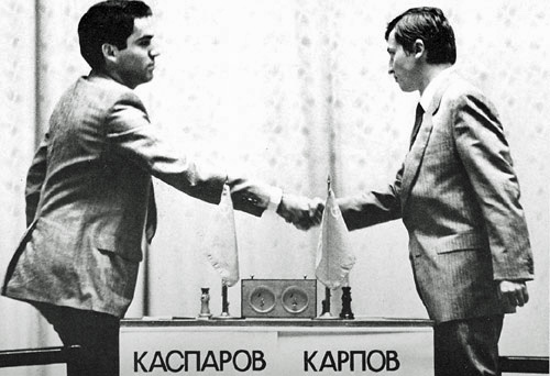 image of a tournament showing chess endgame examples