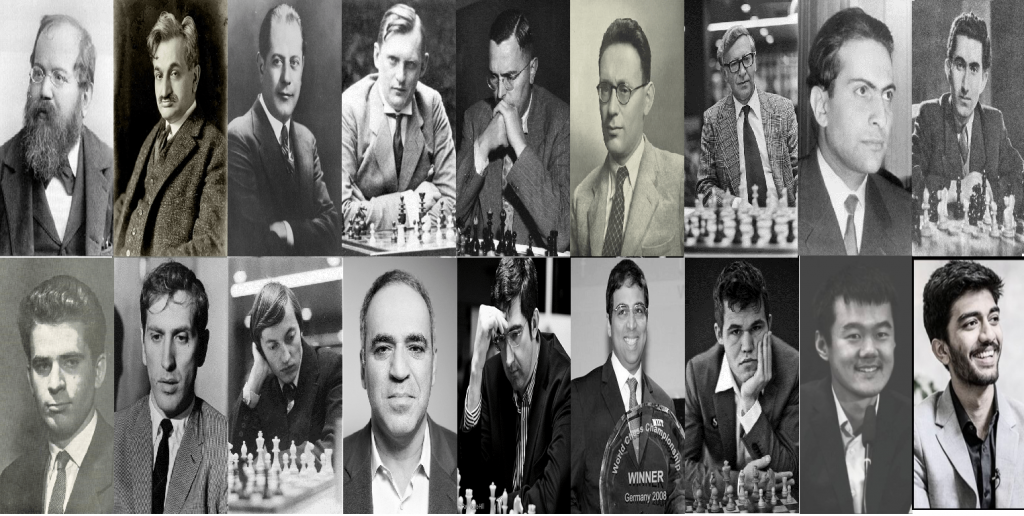 All 18 World Champions